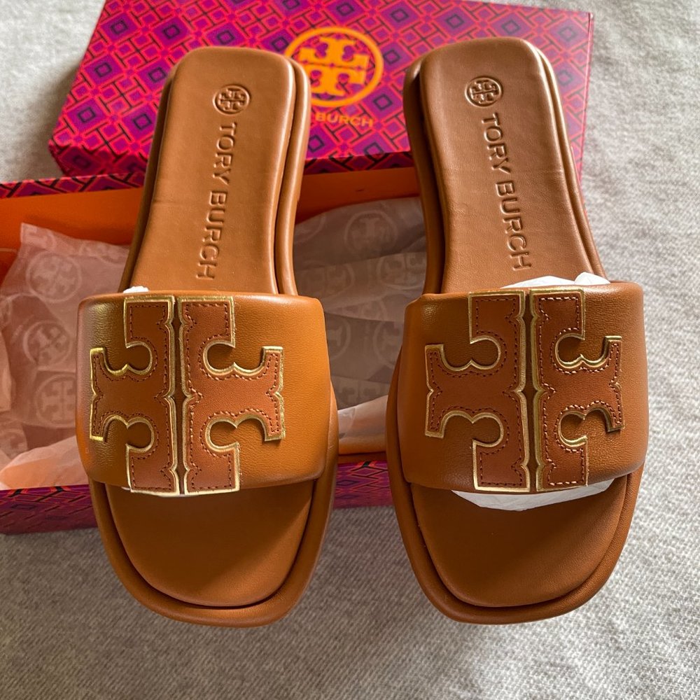 Tory Burch Double T Sport Slide - Picture 2 of 7